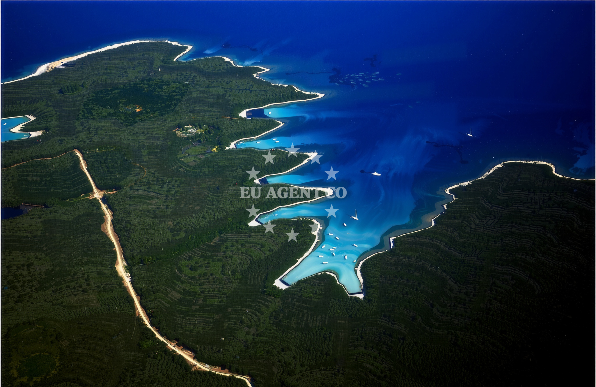 Additional view of Anchorage in Anchorage in Ustrine on the island Cres, Istria and Kvarner, Croatia photo 9