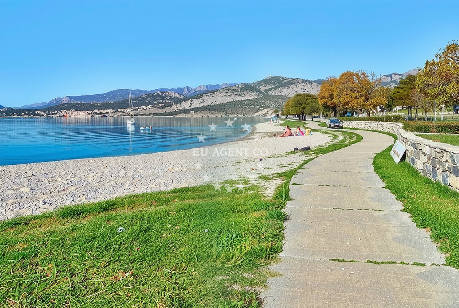 Mitan Marina located 3.75 km from Klenovica Anchorage