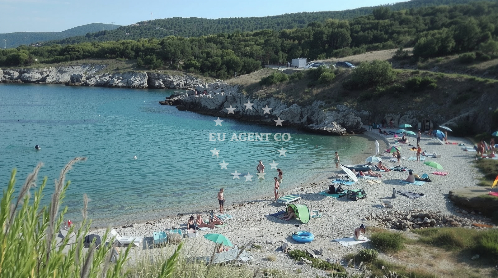 Melska, a nearby point of interest on Krk Island