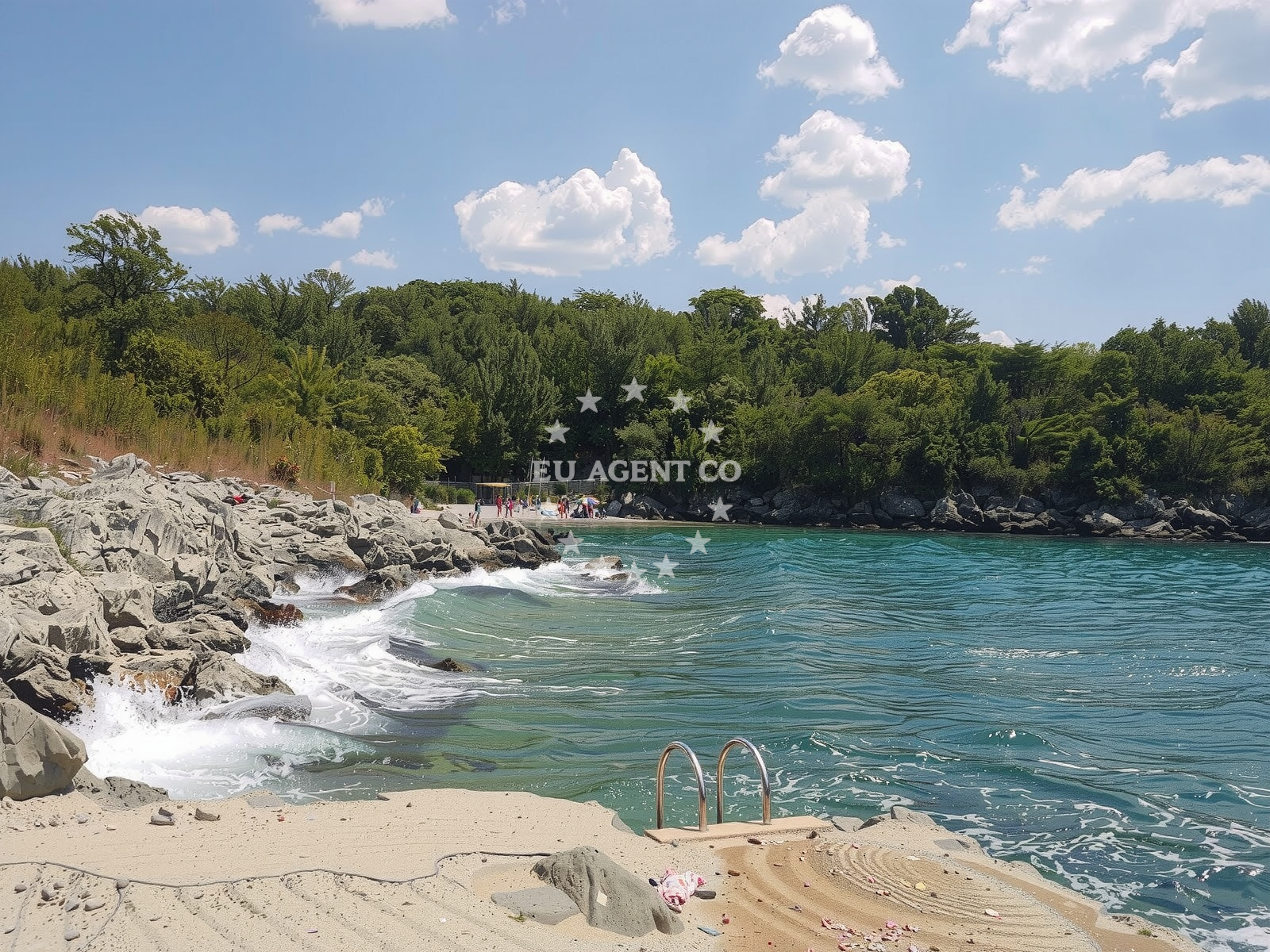 Soft mud seabed at Krk Island anchorage, ideal for secure anchoring