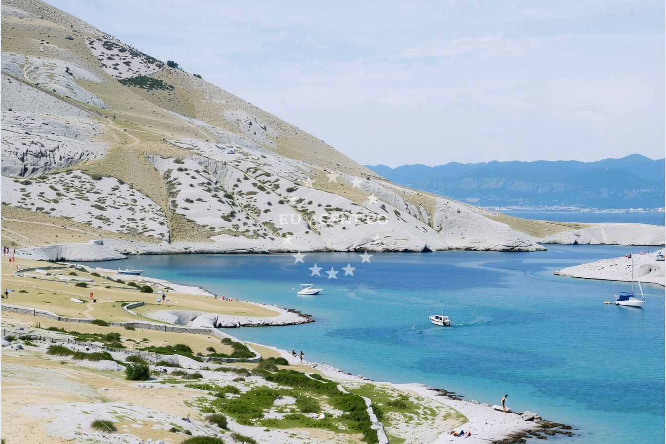 Additional view of Vela Luka anchorage in Anchorage on the island Krk, Istria and Kvarner, Croatia photo 7