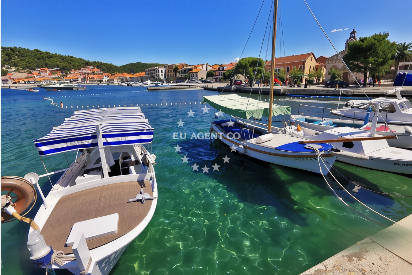 Additional view of Vela Luka anchorage in Anchorage on the island Krk, Istria and Kvarner, Croatia photo 9
