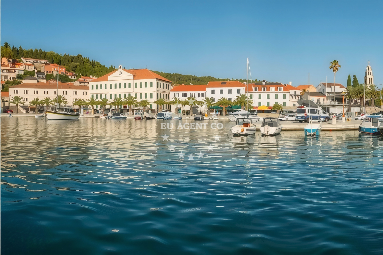 Additional view of Vela Luka anchorage in Anchorage on the island Krk, Istria and Kvarner, Croatia photo 14