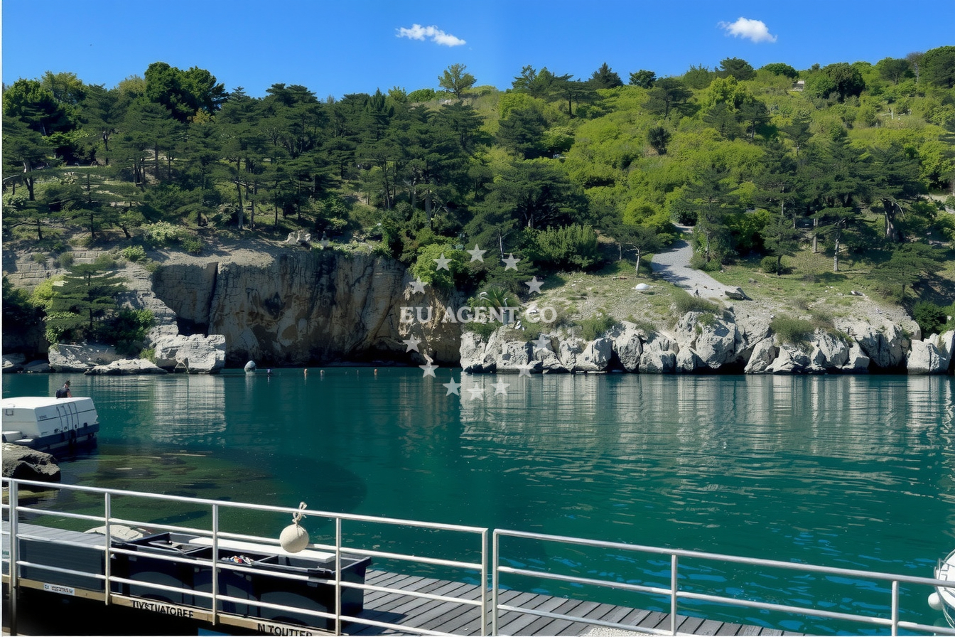 Additional view of Vrbnik anchorage in Anchorage in Vrbnik on the island Krk, Istria and Kvarner, Croatia photo 9
