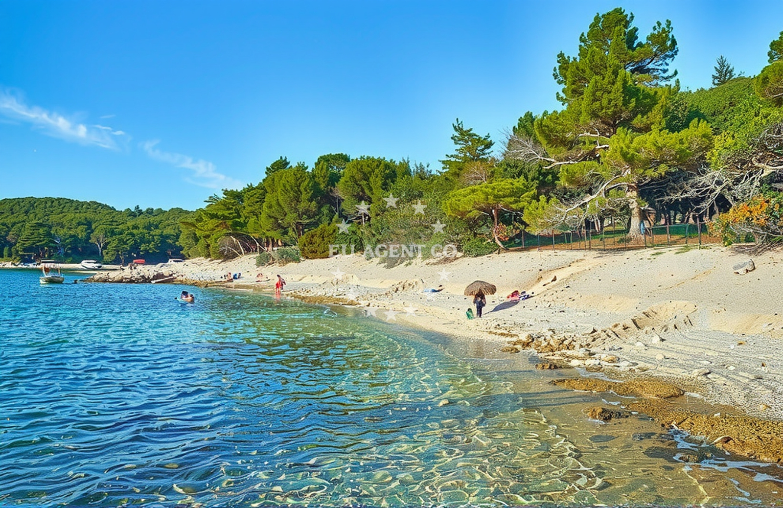 Facilities and surroundings at Anchorage in Anchorage in Mali Lošinj on the island Lošinj, Istria and Kvarner, Croatia photo 2