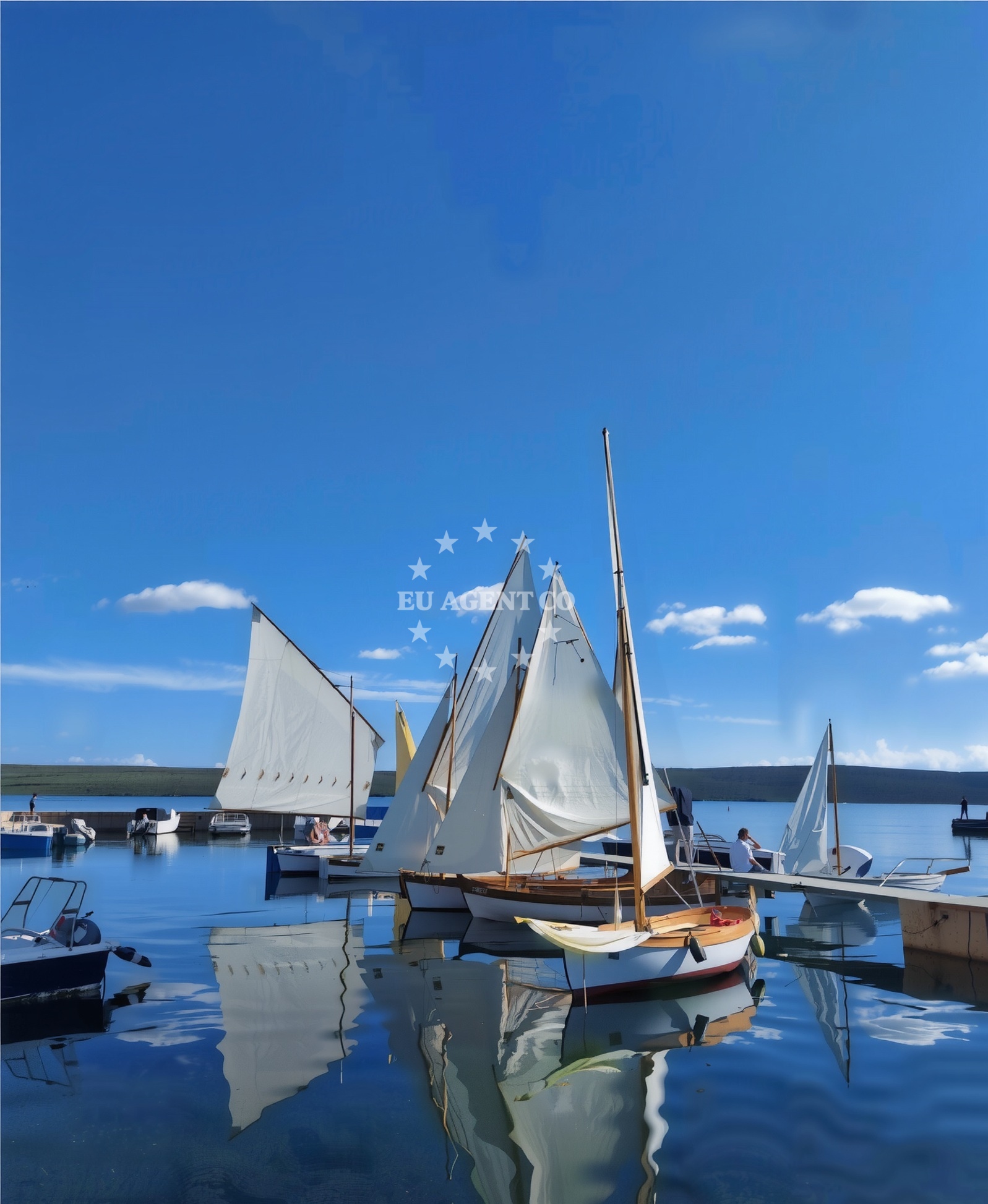 Marina Nerezine on the island of Lošinj, Croatia
