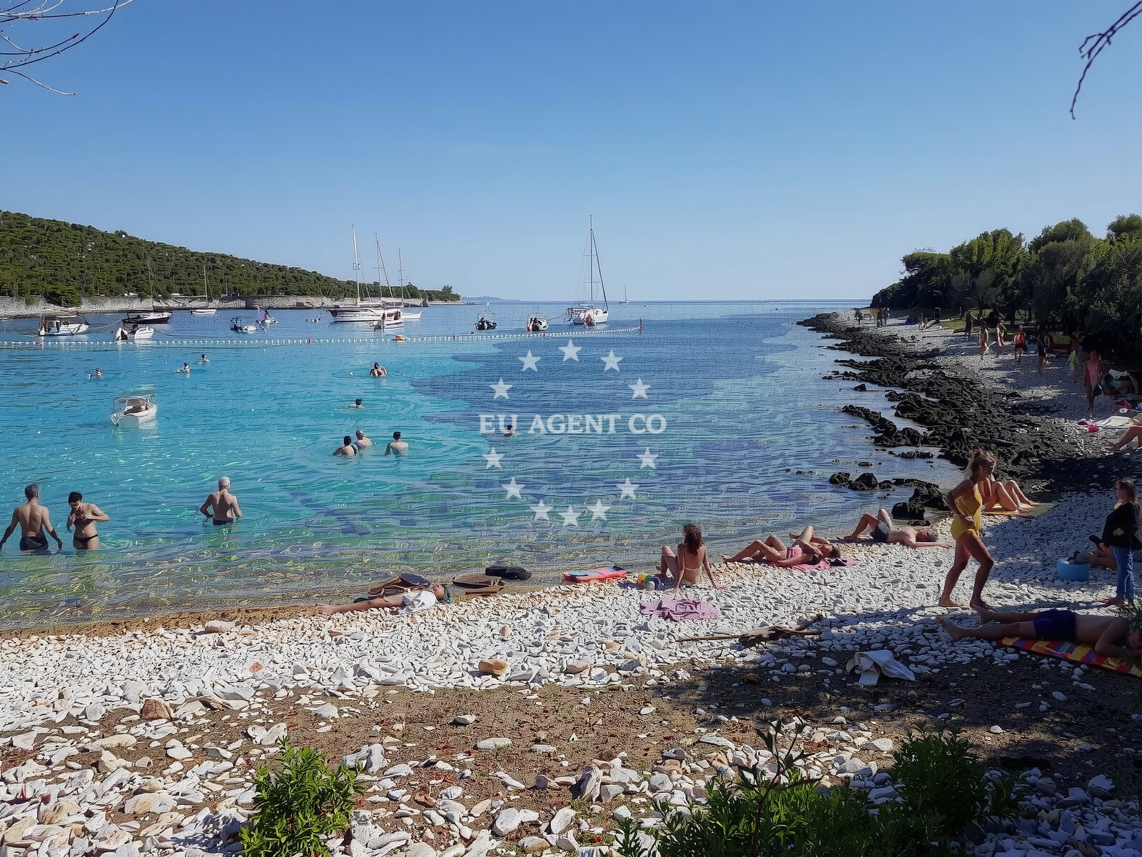 Additional view of Plijeski anchorage in Anchorage in Veli Lošinj on the island Lošinj, Istria and Kvarner, Croatia photo 5