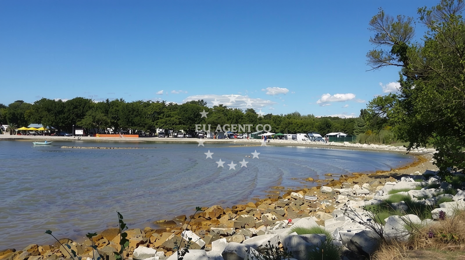 Lovrecica Anchorage, Istria and Kvarner, Croatia, with views of the Adriatic Sea