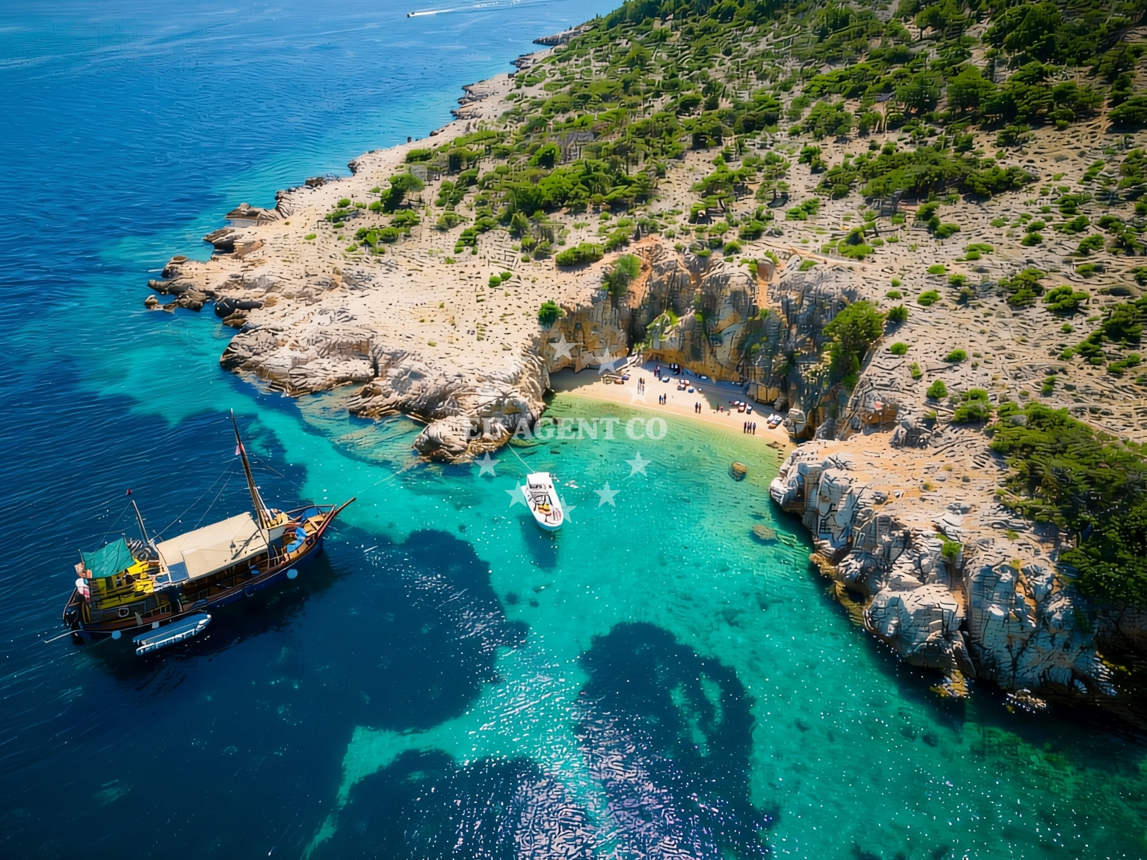 Additional view of Anchorage in Anchorage on the island Plavnik, Istria and Kvarner, Croatia photo 9