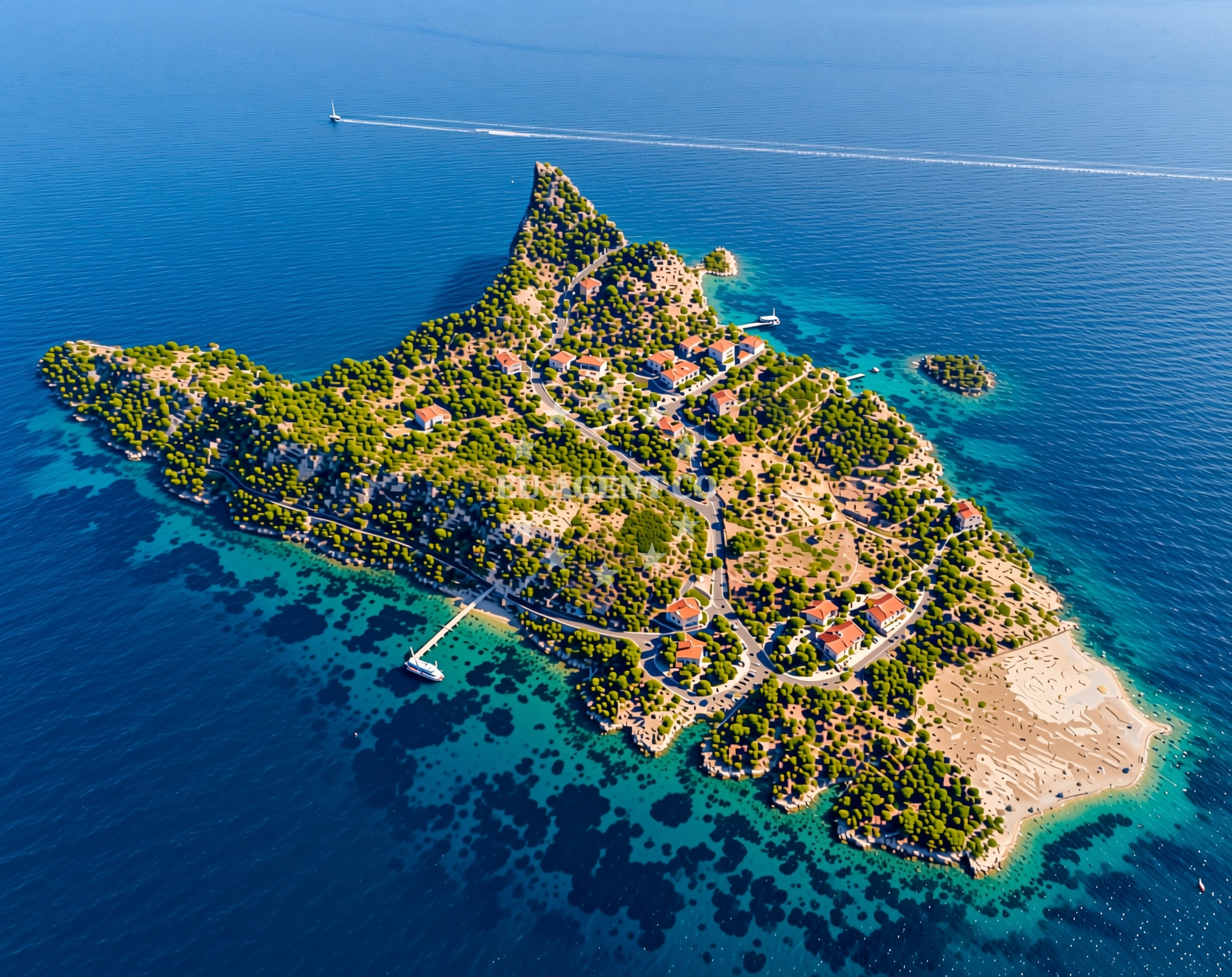 Additional view of Anchorage in Anchorage on the island Plavnik, Istria and Kvarner, Croatia photo 12