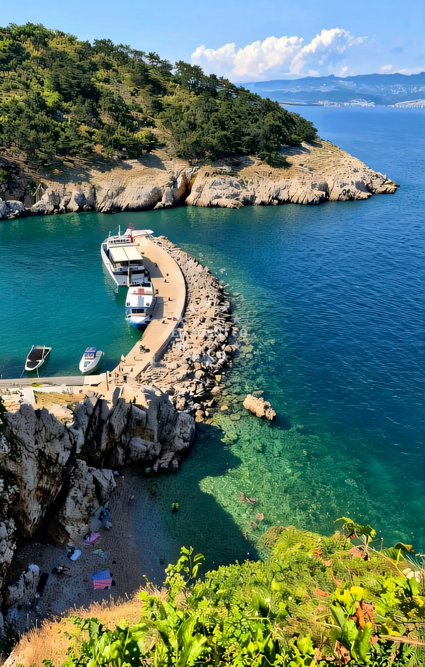 Additional view of Anchorage in Anchorage on the island Plavnik, Istria and Kvarner, Croatia photo 6