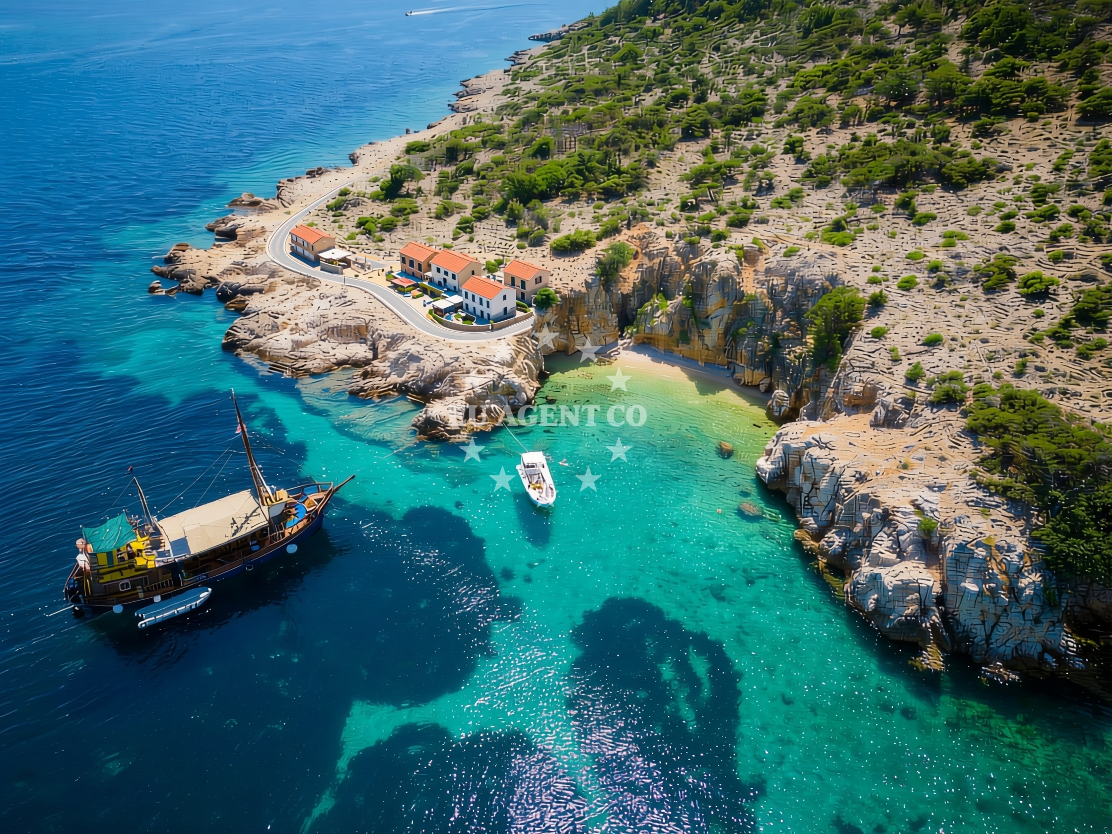 Additional view of Anchorage in Anchorage on the island Plavnik, Istria and Kvarner, Croatia photo 9