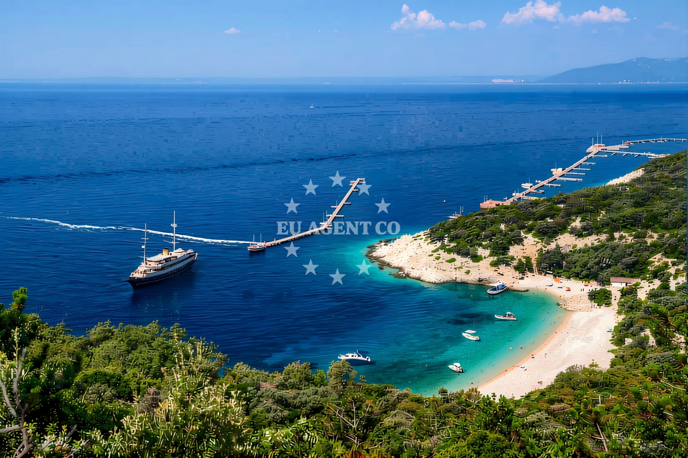 Additional view of Anchorage in Anchorage on the island Plavnik, Istria and Kvarner, Croatia photo 14