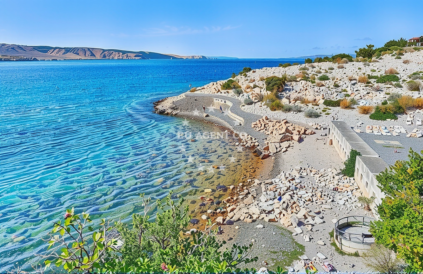 Approach and location view of Anchorage in Anchorage in Prizna, Istria and Kvarner, Croatia photo 3