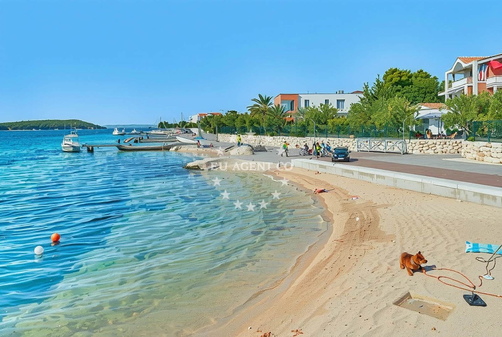 Additional view of Anchorage in Anchorage on the island Rab, Istria and Kvarner, Croatia photo 5
