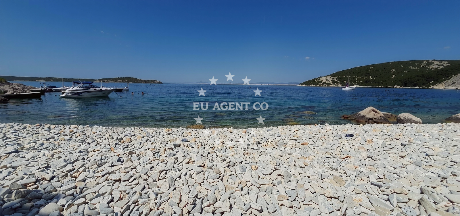 Kozica Beach near Supetar Anchorage