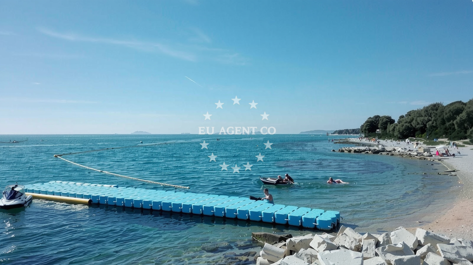 ACI Marina Rovinj, a nearby marina to the anchorage