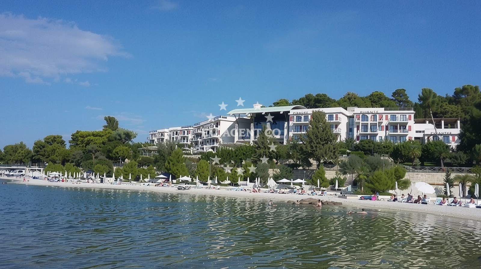 ACI Marina Rovinj, a popular marina near the anchorage