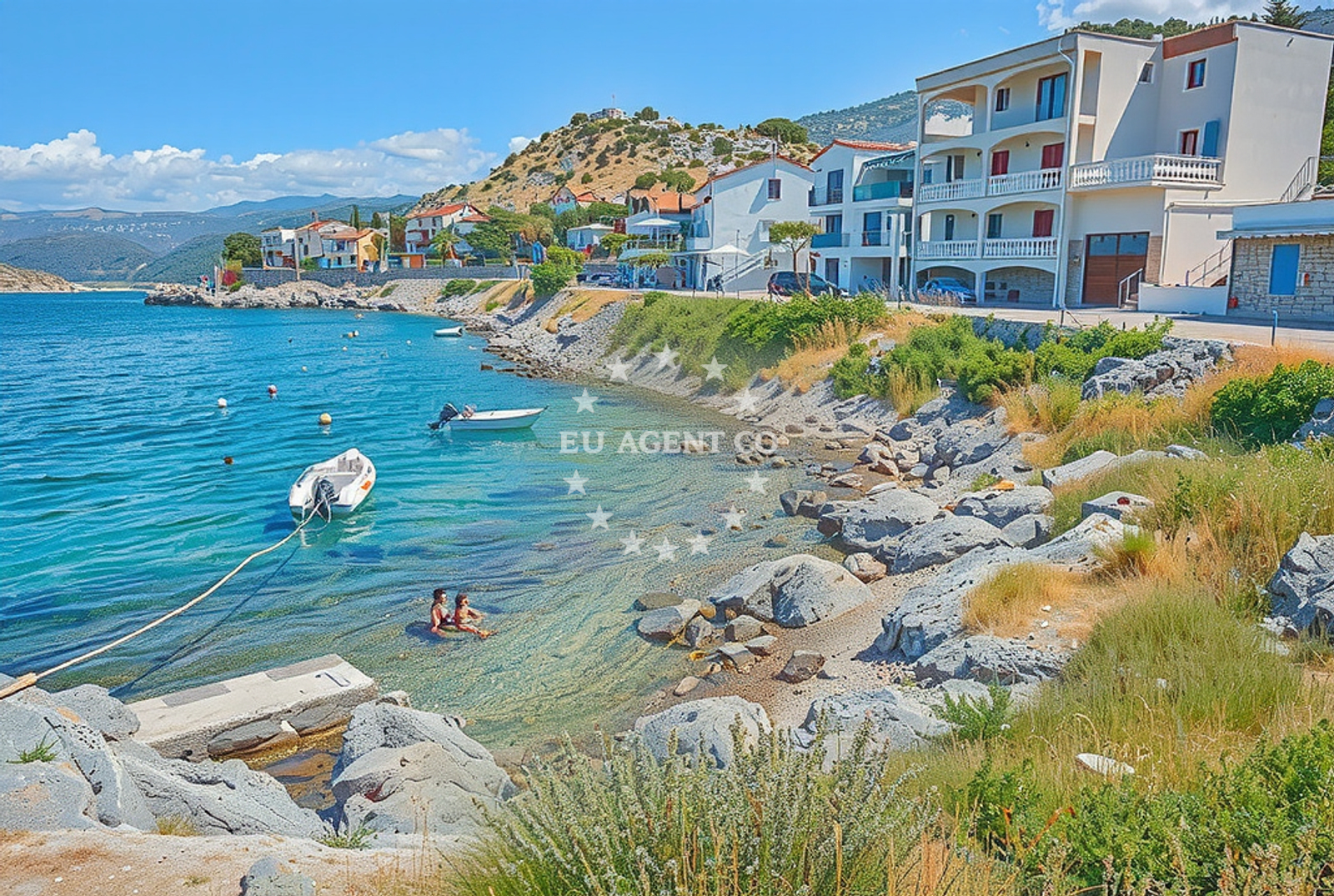 Anchorage in St. Juraj, Croatia with nearby Kolo point of interest