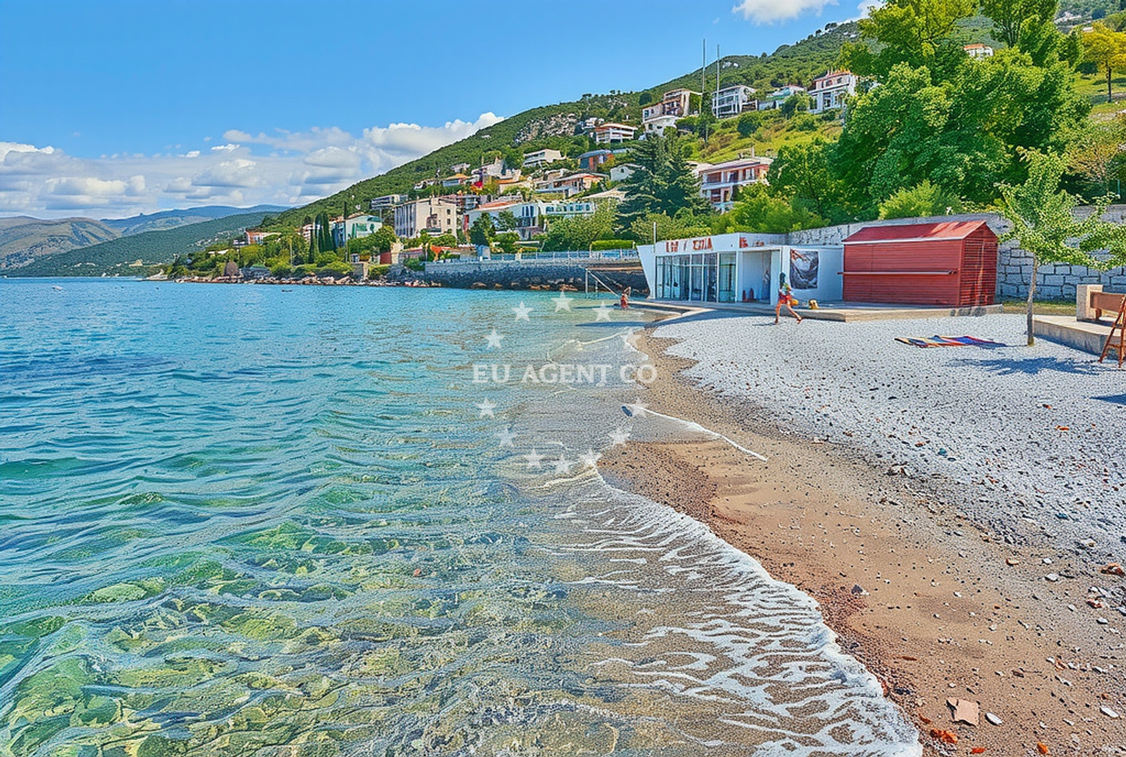 Beaches near St. Juraj anchorage, including Kol and Jurjevo