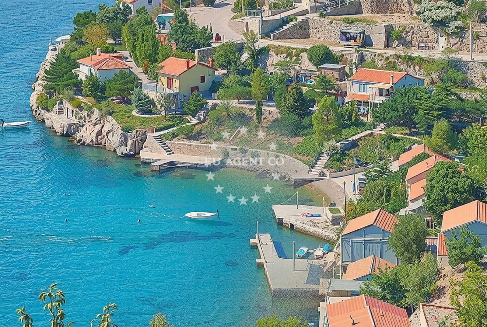Beaches near Stinica, including Josinovac Jug and Vela Stinica