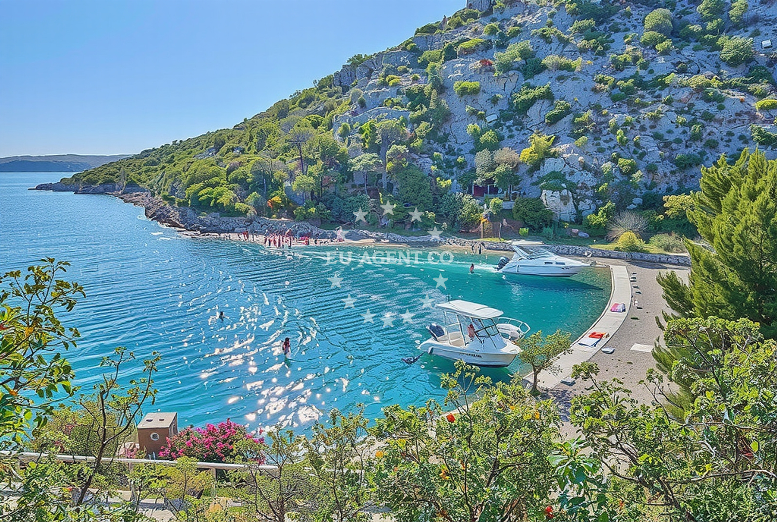 ACI Marina Rab, a nearby docking facility for yachts