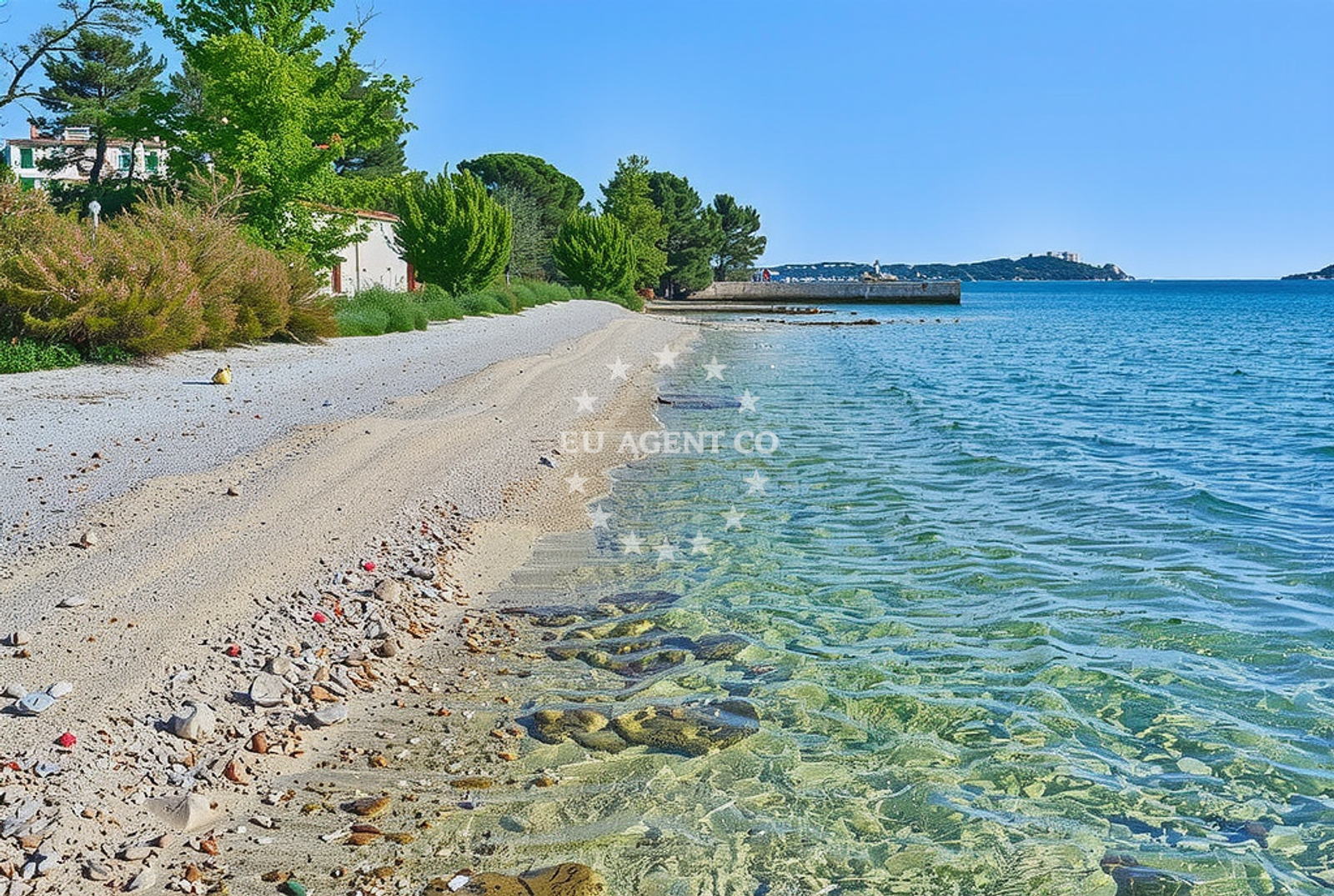 Approach and location view of Anchorage in Anchorage in Valbandon, Istria and Kvarner, Croatia photo 3