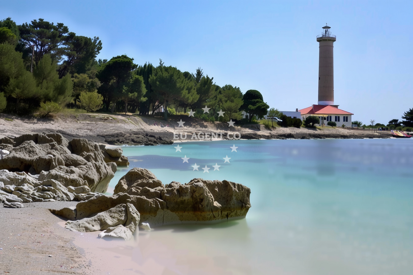 Approach and location view of Rašovac anchorage in Anchorage on the island Dugi Otok, North Dalmatia, Croatia photo 3