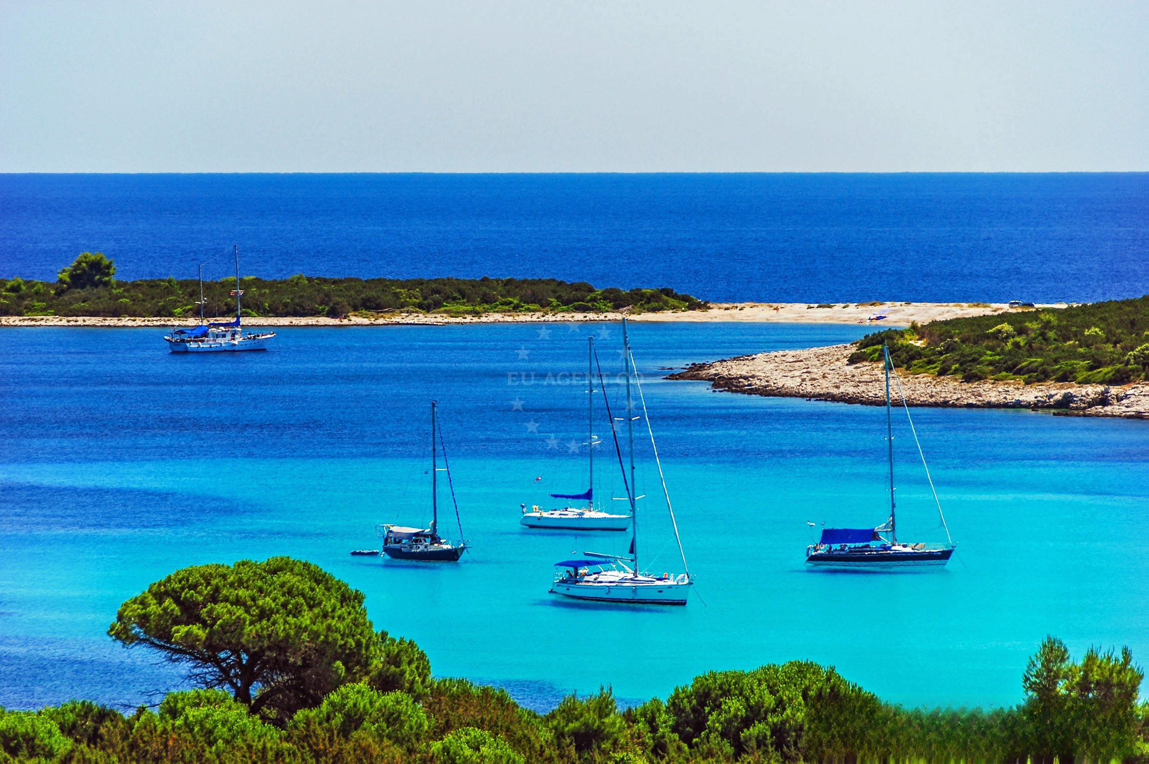 Sakarun Anchorage, Dugi Otok, North Dalmatia, Croatia