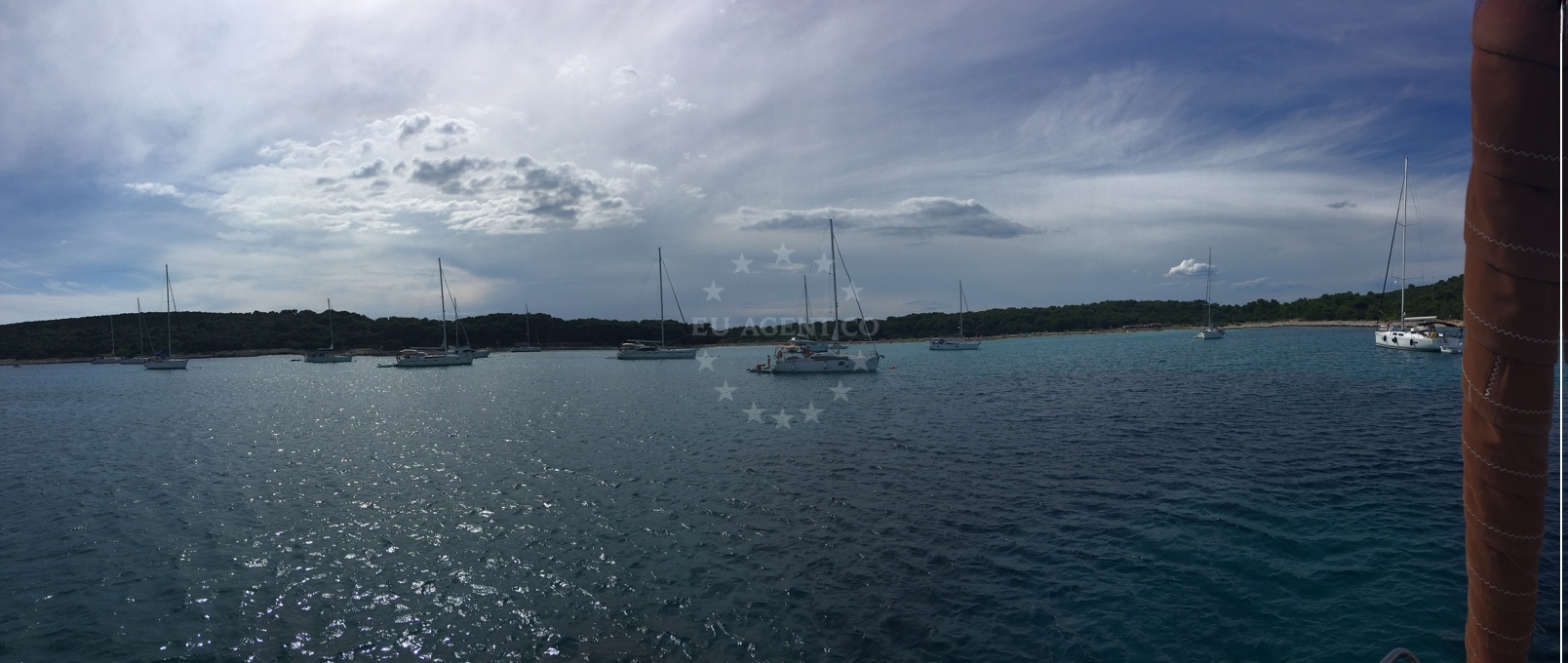 Buoy field Sakarun, North Dalmatia