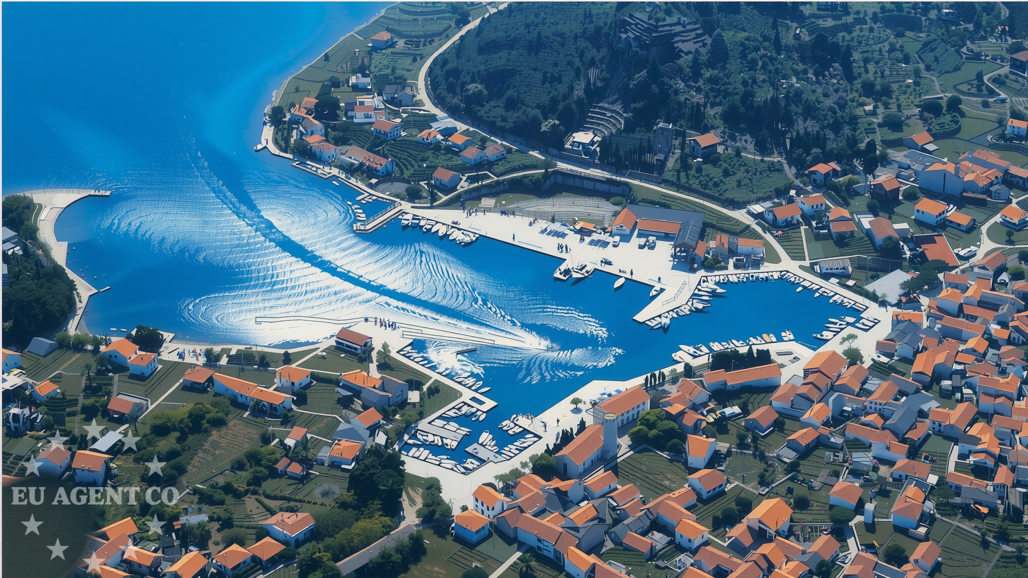 Marina Veli Iž on the island of Iz, North Dalmatia