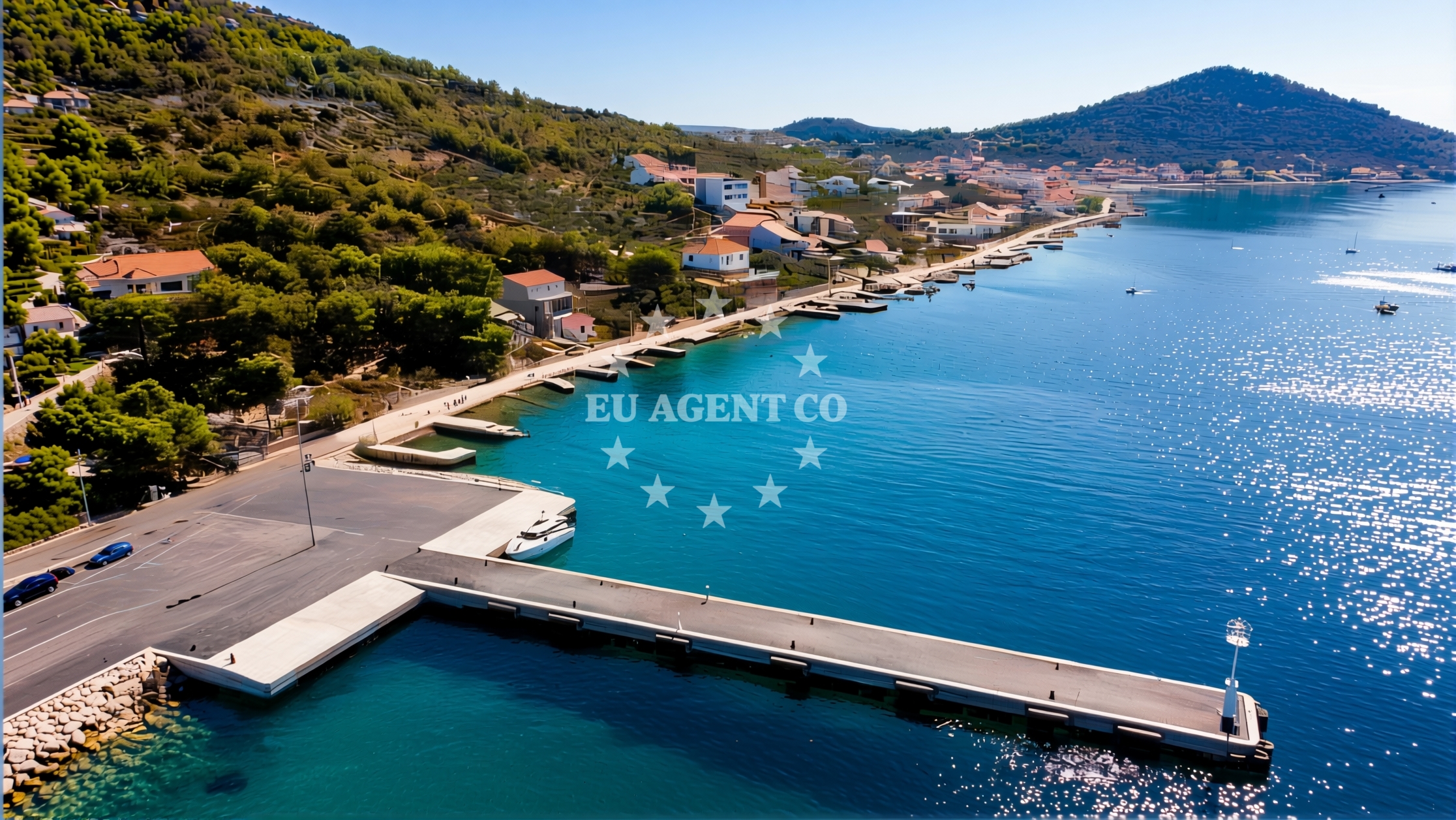 Gornji Muli Beach on Kaprije Island, North Dalmatia