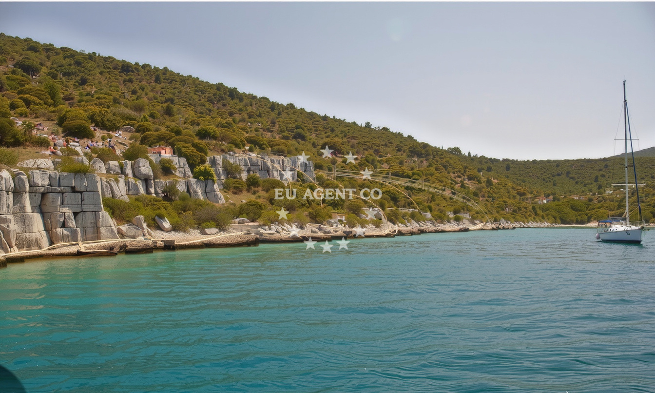 Seaweed seabed at Vanjska Anchorage, North Dalmatia