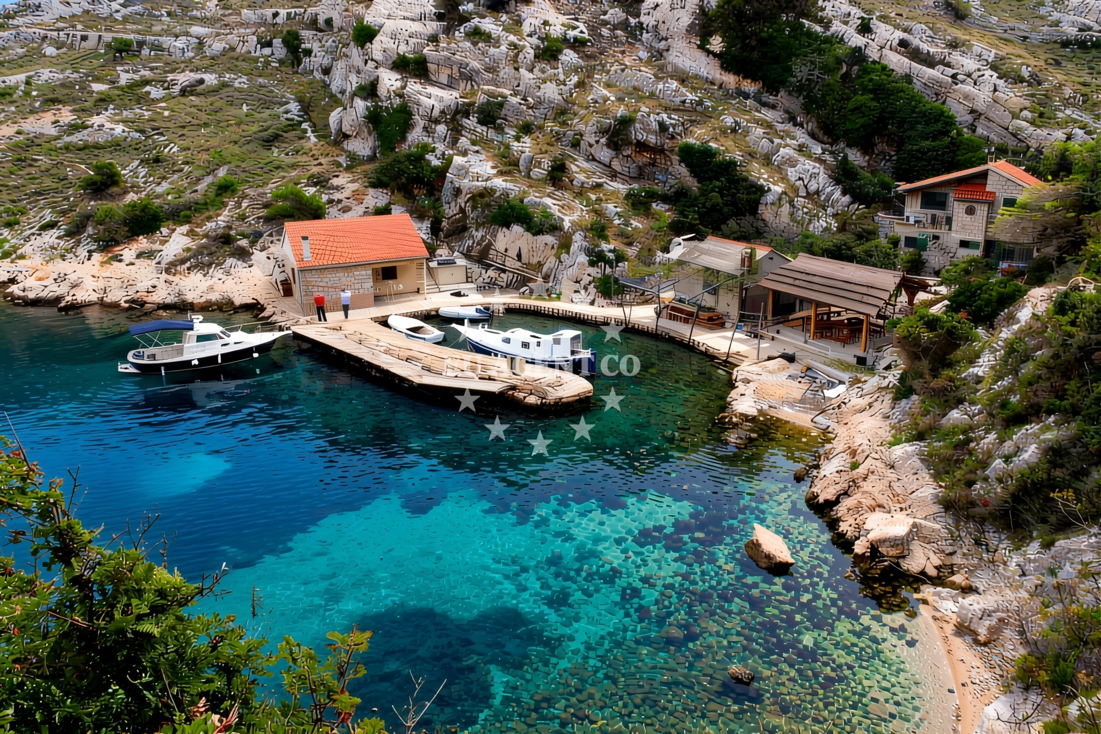 Additional view of Anchorage in Anchorage on the island Kornat, North Dalmatia, Croatia photo 9