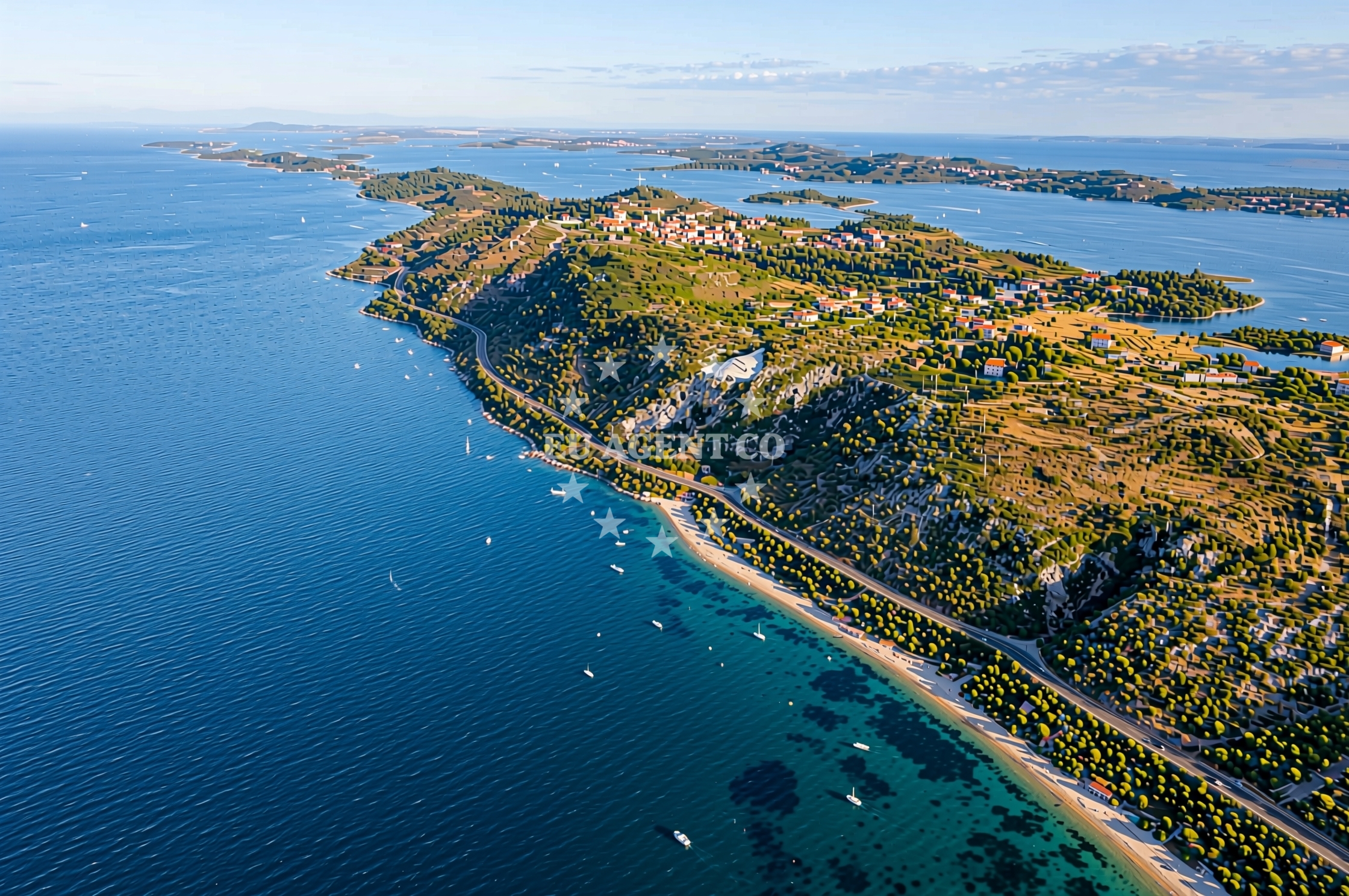 ACI Marina Žut, a popular marina near Kornat Island