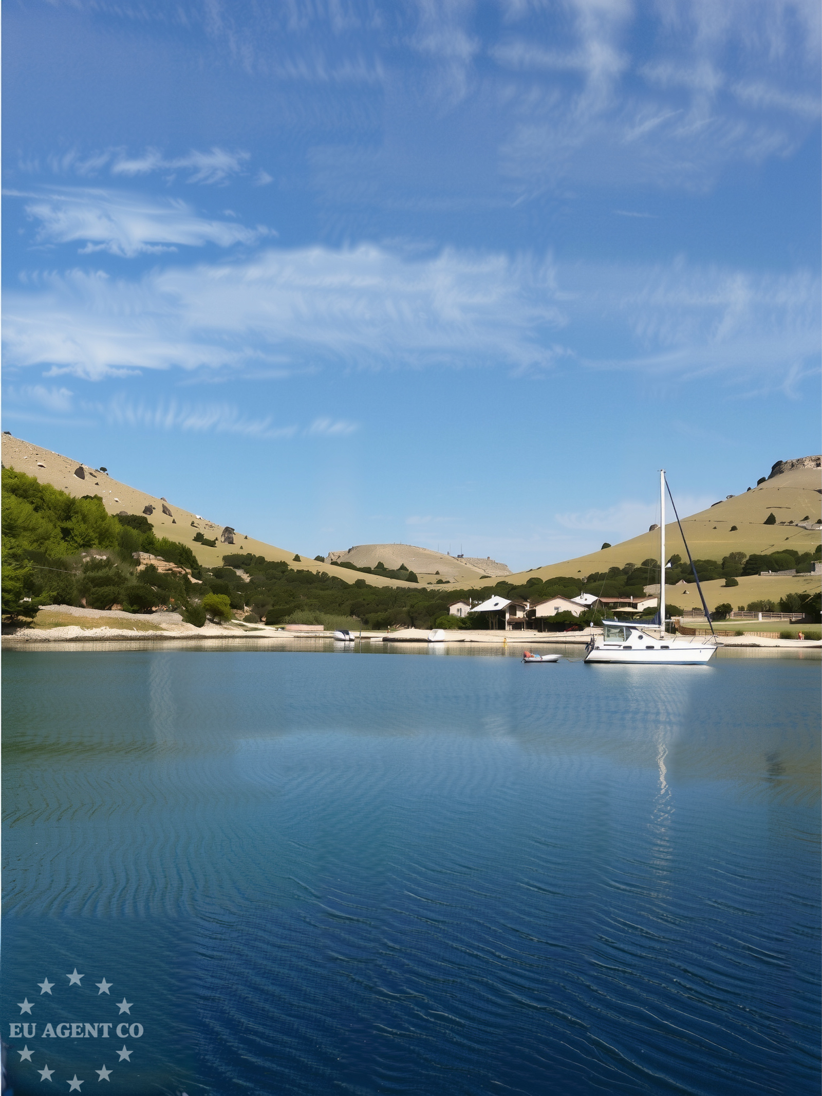 Anchorage in Gornji Statival, Kornat Island, Croatia