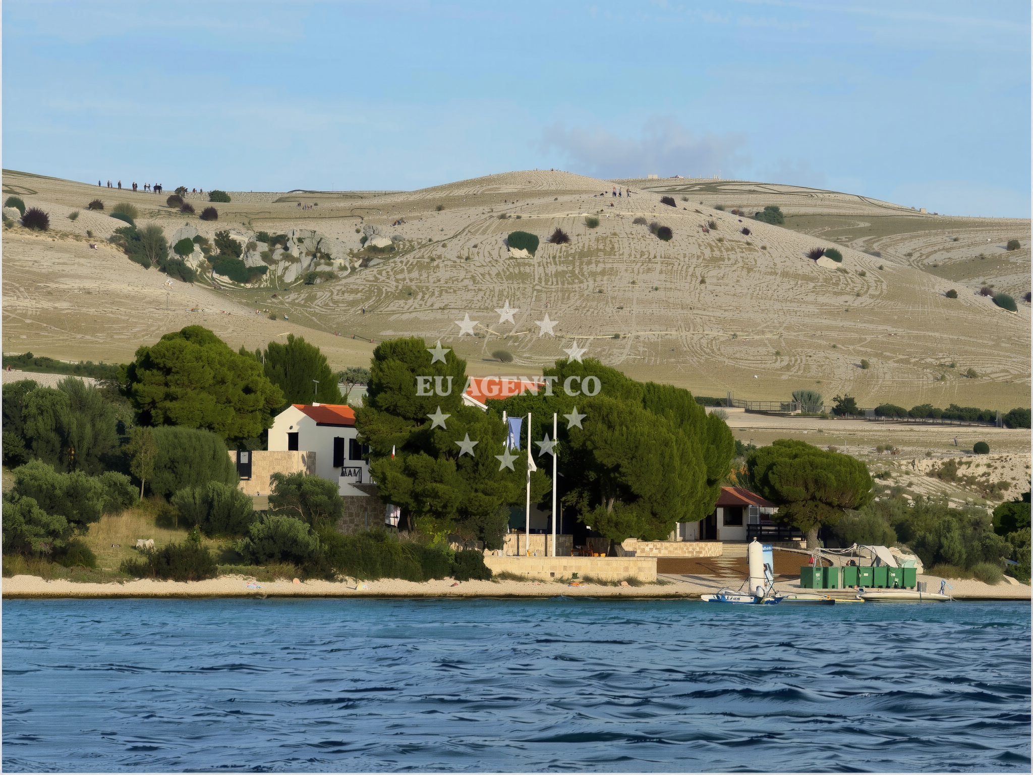 Anchorage in Suha Punta, Kornat, Croatia