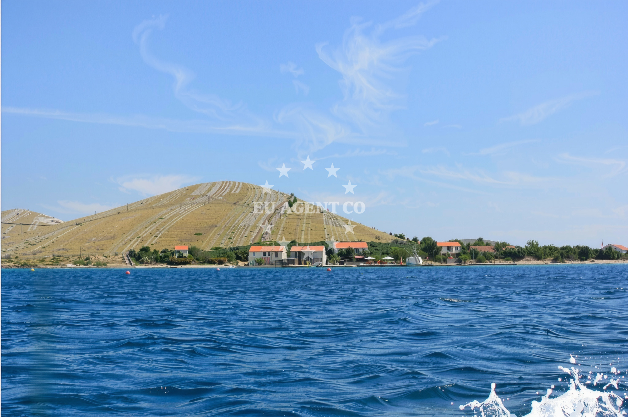 Approach and location view of Anchorage in Anchorage in Suha Punta on the island Kornat, North Dalmatia, Croatia photo 3