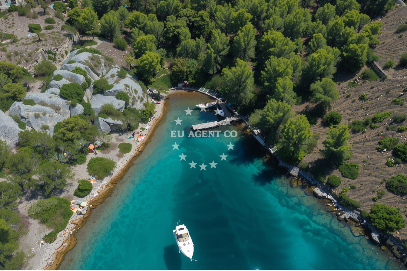 Additional view of Škrovada anchorage in Anchorage on the island Lavdara, North Dalmatia, Croatia photo 7