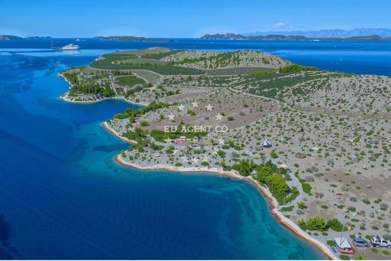 Additional view of Škrovada anchorage in Anchorage on the island Lavdara, North Dalmatia, Croatia photo 9