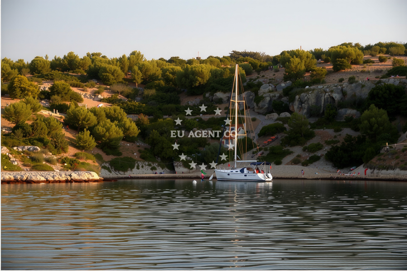 Additional view of Škrovada anchorage in Anchorage on the island Lavdara, North Dalmatia, Croatia photo 12