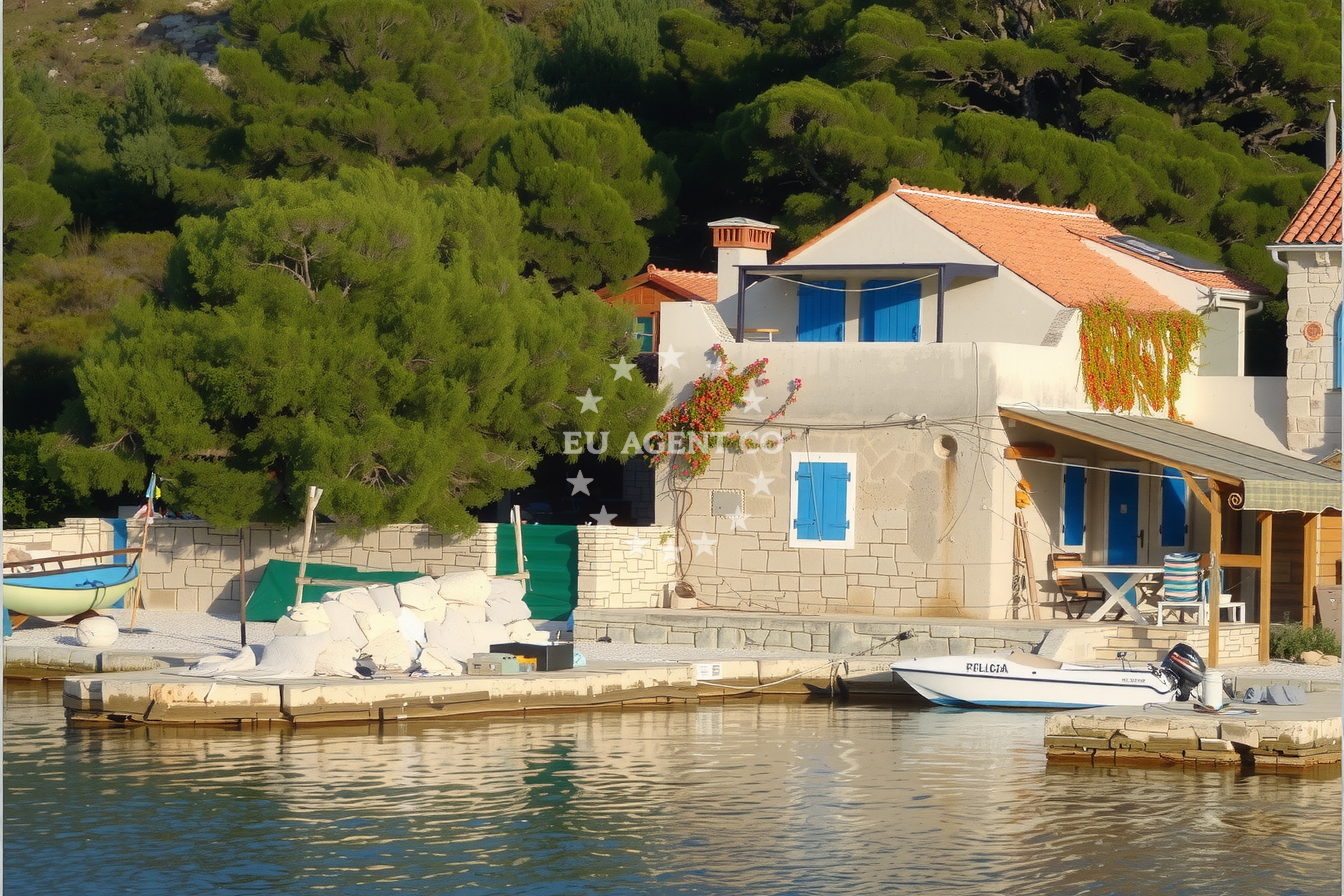 Additional view of Lavsa anchorage in Anchorage on the island Lavsa, North Dalmatia, Croatia photo 6