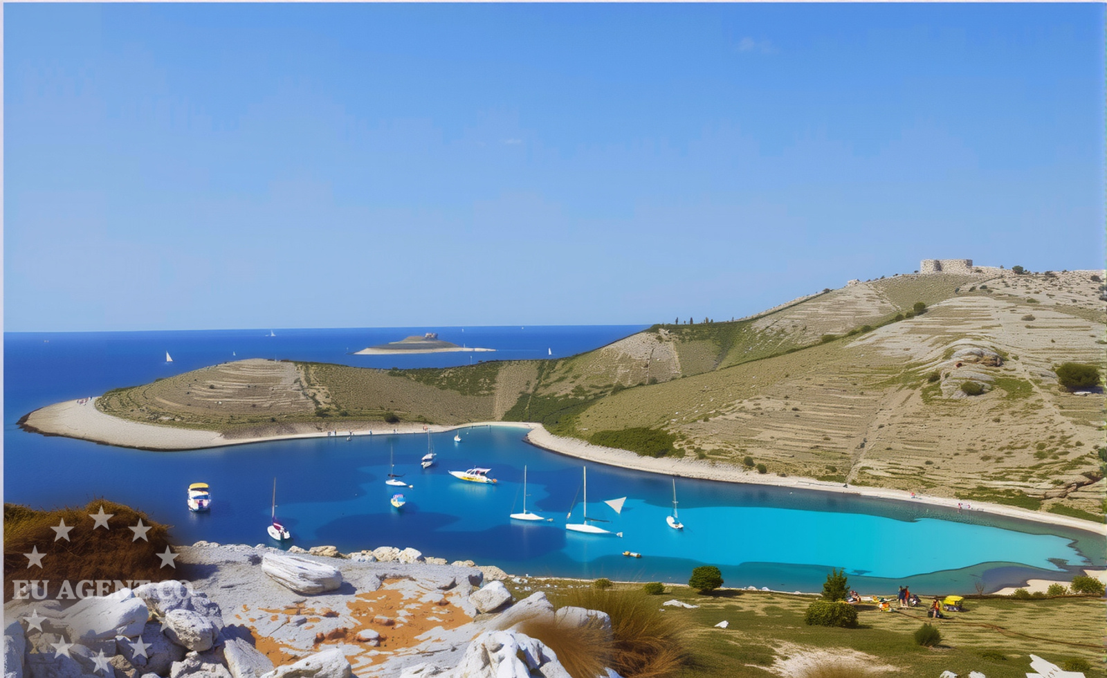Additional view of Anchorage in Anchorage on the island Levrnaka, North Dalmatia, Croatia photo 8