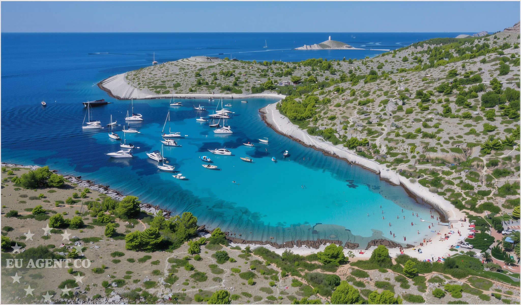 Additional view of Anchorage in Anchorage on the island Levrnaka, North Dalmatia, Croatia photo 13