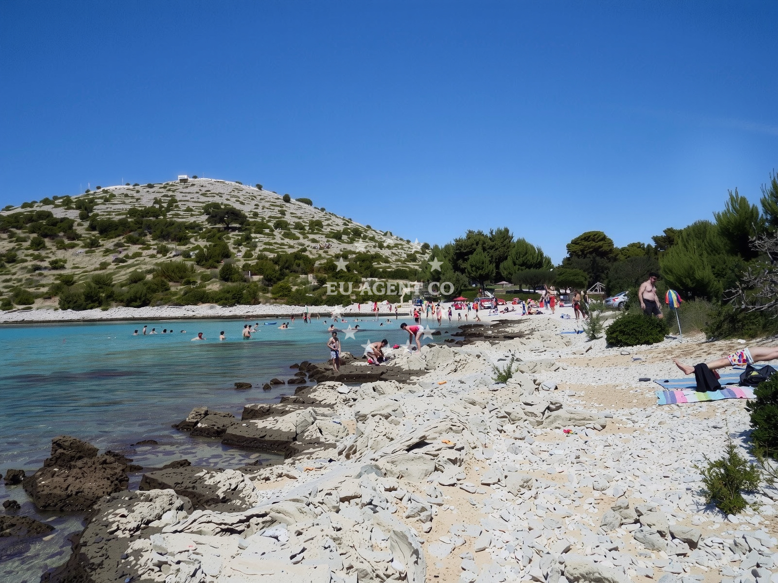 Additional view of Lojena anchorage in Anchorage on the island Levrnaka, North Dalmatia, Croatia photo 8