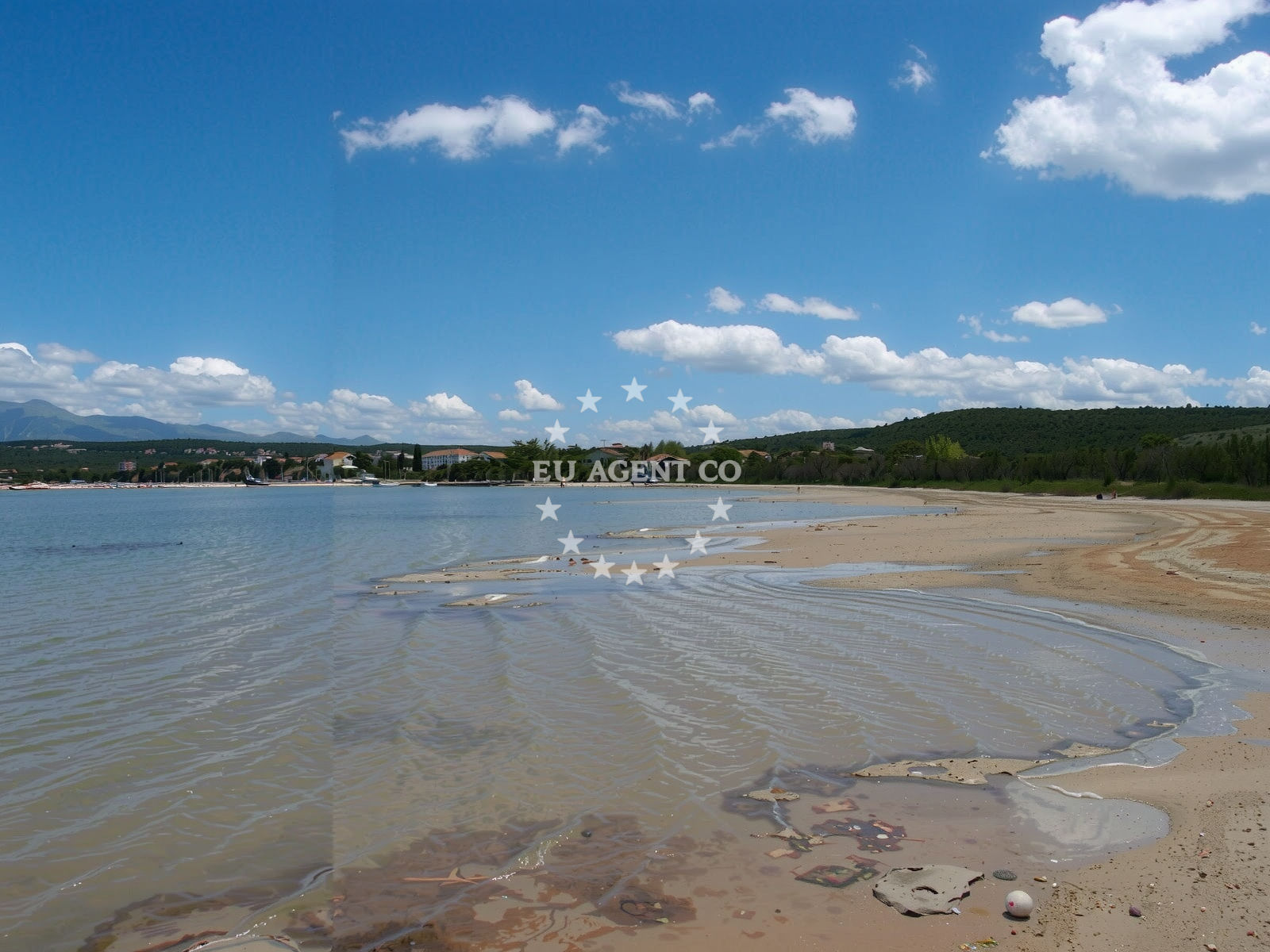 Approach and location view of Anchorage in Anchorage in Ljubač, North Dalmatia, Croatia photo 3