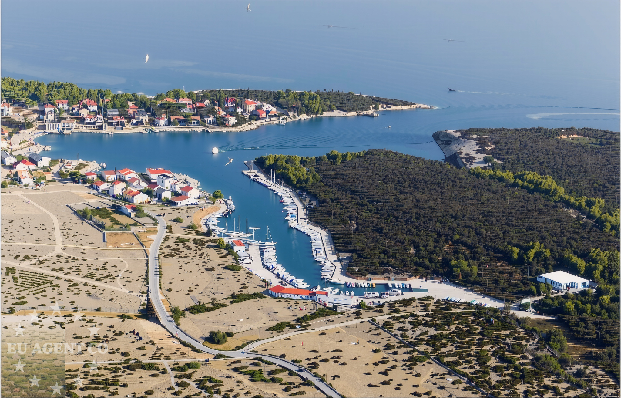 Additional view of Potcrkvine anchorage in Anchorage on the island Maun, North Dalmatia, Croatia photo 6
