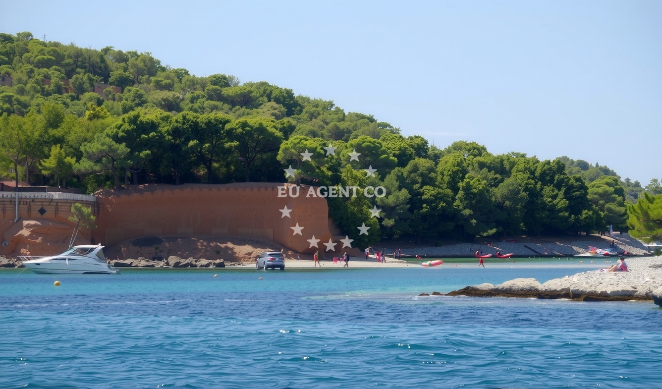 Marina Hramina on the island of Murter, North Dalmatia, Croatia