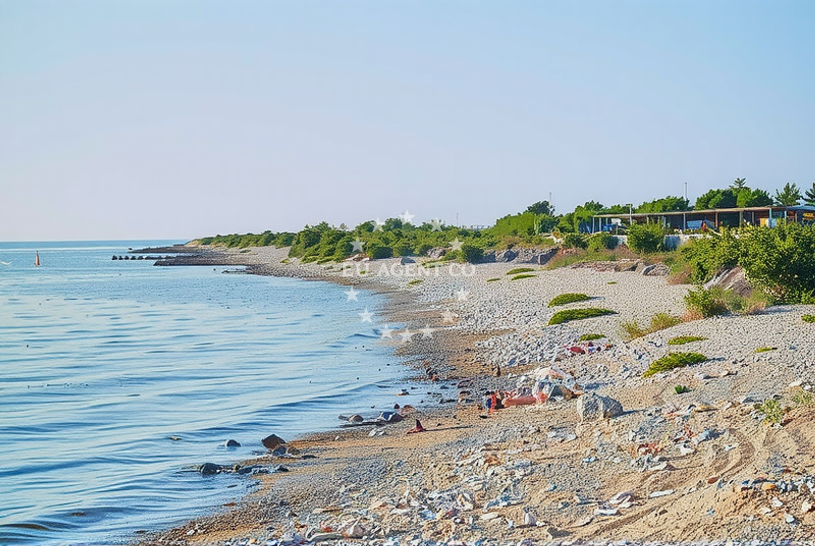 Kolanjsko Blato Beach near Mandre Anchorage