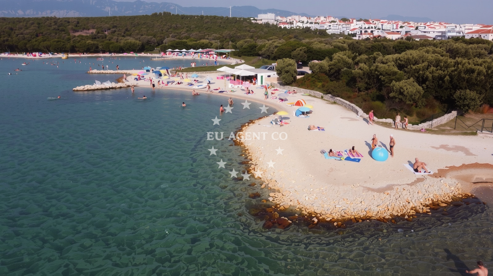 Mihovilje Beach near Novalja, Pag